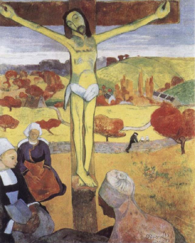 Paul Gauguin The Yellow Christ china oil painting image